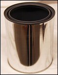 Quart. 20 410 Silver Paint Tin Can