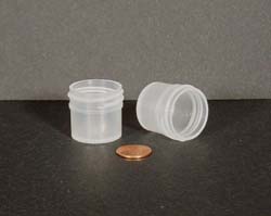  1/4 oz.   33 400 Clarified  Regular Wall  Plastic   Jar