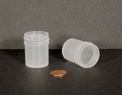  1/2 oz.   33 400 Clarified  Regular Wall  Plastic   Jar