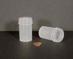  7/8 oz.   33 400 Clarified  Regular Wall  Plastic   Jar