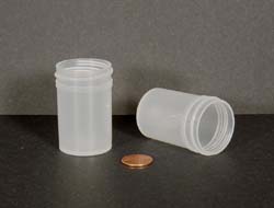  1 oz.   38 400 Clarified  Regular Wall  Plastic   Jar