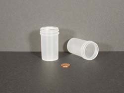  2 oz.   43 400 Clarified  Regular Wall  Plastic   Jar