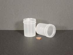  2 oz.   48 400 Clarified  Regular Wall  Plastic   Jar