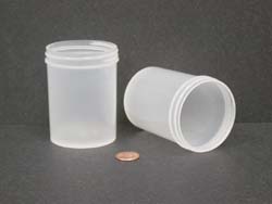  6 oz.   63 400 Clarified  Regular Wall  Plastic   Jar