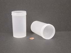  8 oz.   63 400 Clarified  Regular Wall  Plastic   Jar