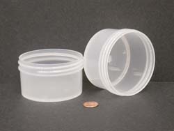  6 oz.   89 400 Clarified  Regular Wall  Plastic   Jar