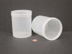  16 oz.   89 400 Clarified  Regular Wall  Plastic   Jar