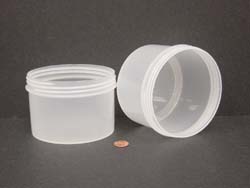  24 oz.   120 400 Clarified  Regular Wall  Plastic   Jar