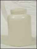  64 oz.   89 400 Natural  Round  Plastic   Jar