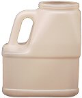 160 oz.. 20 410 Natural Canister Plastic Jug