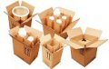 8.50 x 8.50 x 9.63 200 Lb Bursting Test Board. 20 410 White Regular Slotted Container Corrugated Boxes