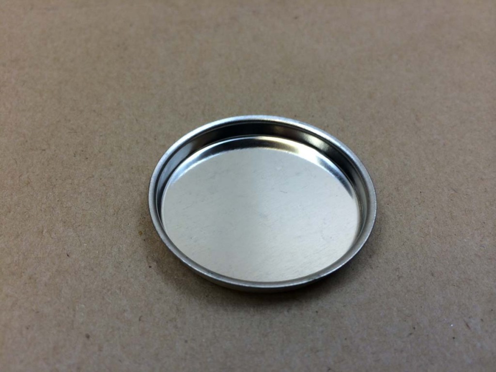  1.75   1.75 Silver  Round  Tinplate   Alpha Seal