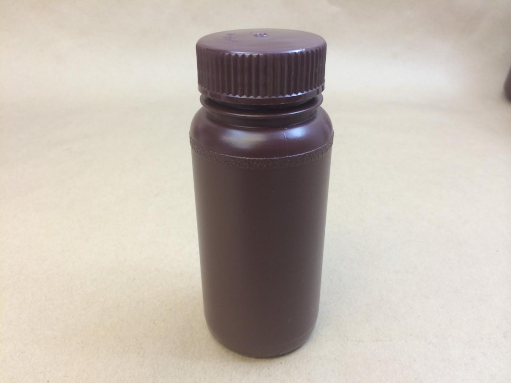  250ml   45mm Amber  Precisionware  Plastic   Bottle