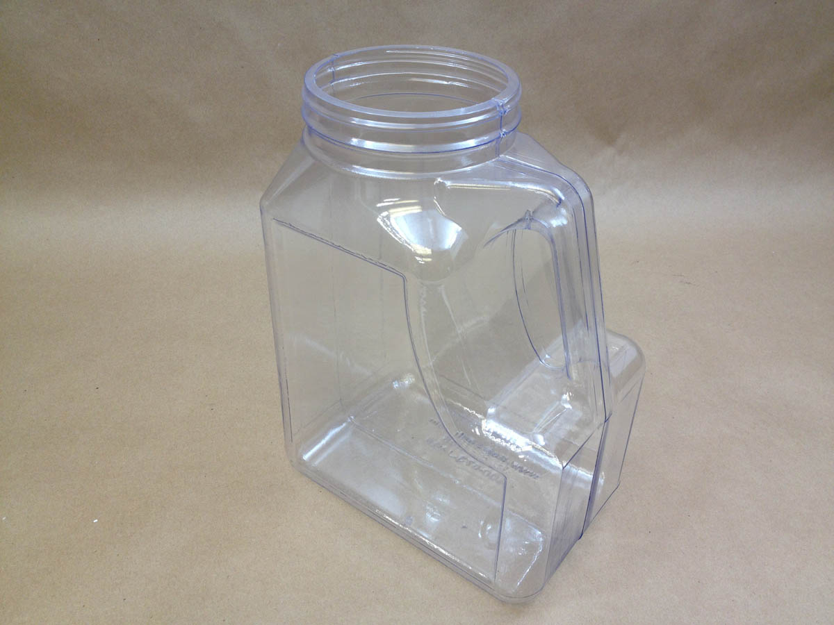  168 oz.   110/400 Clear PVC     Plastic   Canister