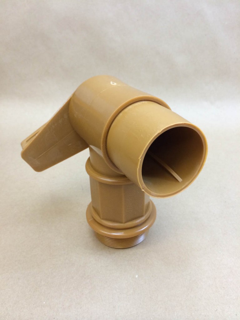     2 Gold/Brown    Plastic   Faucet