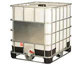  275 Gallon      Tote  HDPE with Steel Cage   IBC