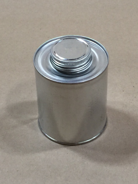     1.75 Delta Plain  Round  Tin    32 Oz Monotop Can Cap Sold Separately