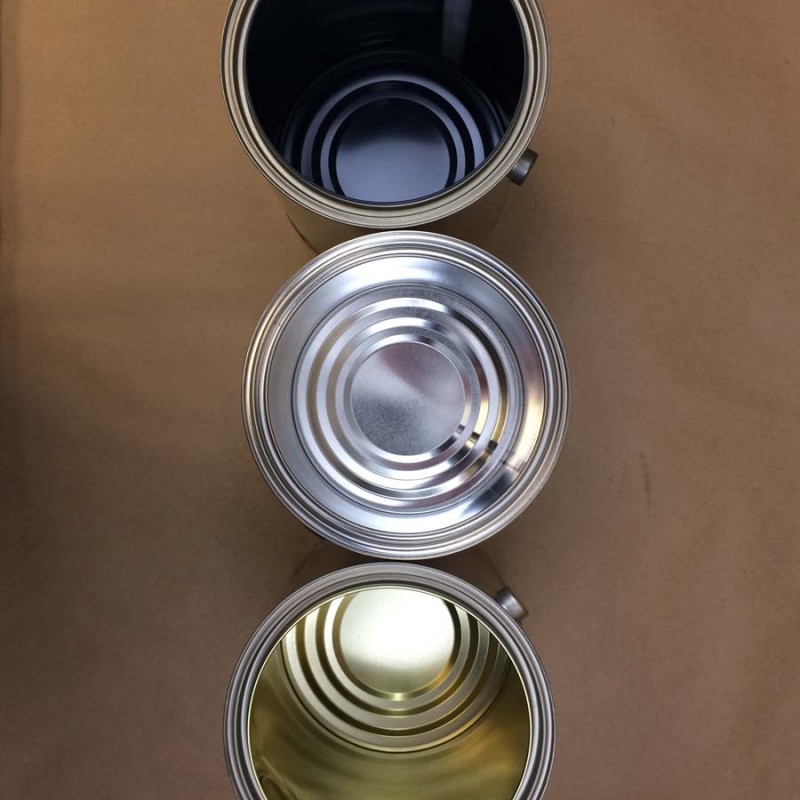 Empty Tin Paint Cans Gallon Size For Sale Yankee Containers