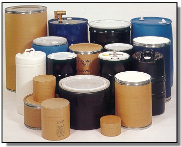  Steel, Plastic, Composite and Fiber Drums and Barrels