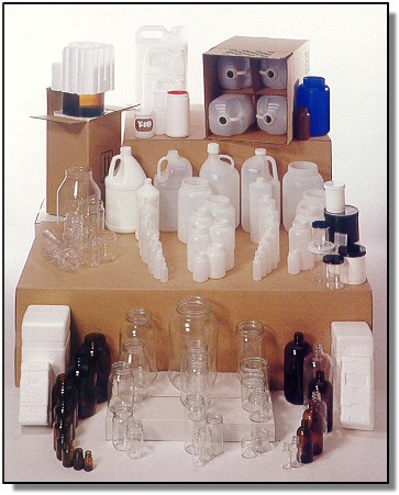 Glass Jars, Plastic Bottles, HDPE, Polystyerene, Polypropylene, Polyethylene, Flint, Amber