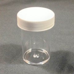 1oz Clear Plastic Jar w/ 38mm Opening