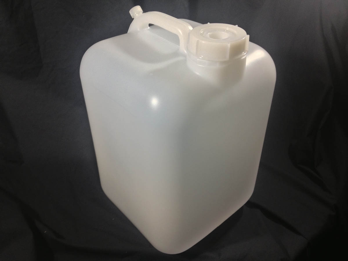 5 GALLON CLEAR PLASTIC PAIL-SQUARE