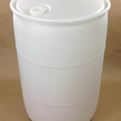 55 gallon natural plastic drum   (SPP055CN00UL1)