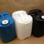 5 gallon drums, plastic tighthead pails, carboys, jerricans