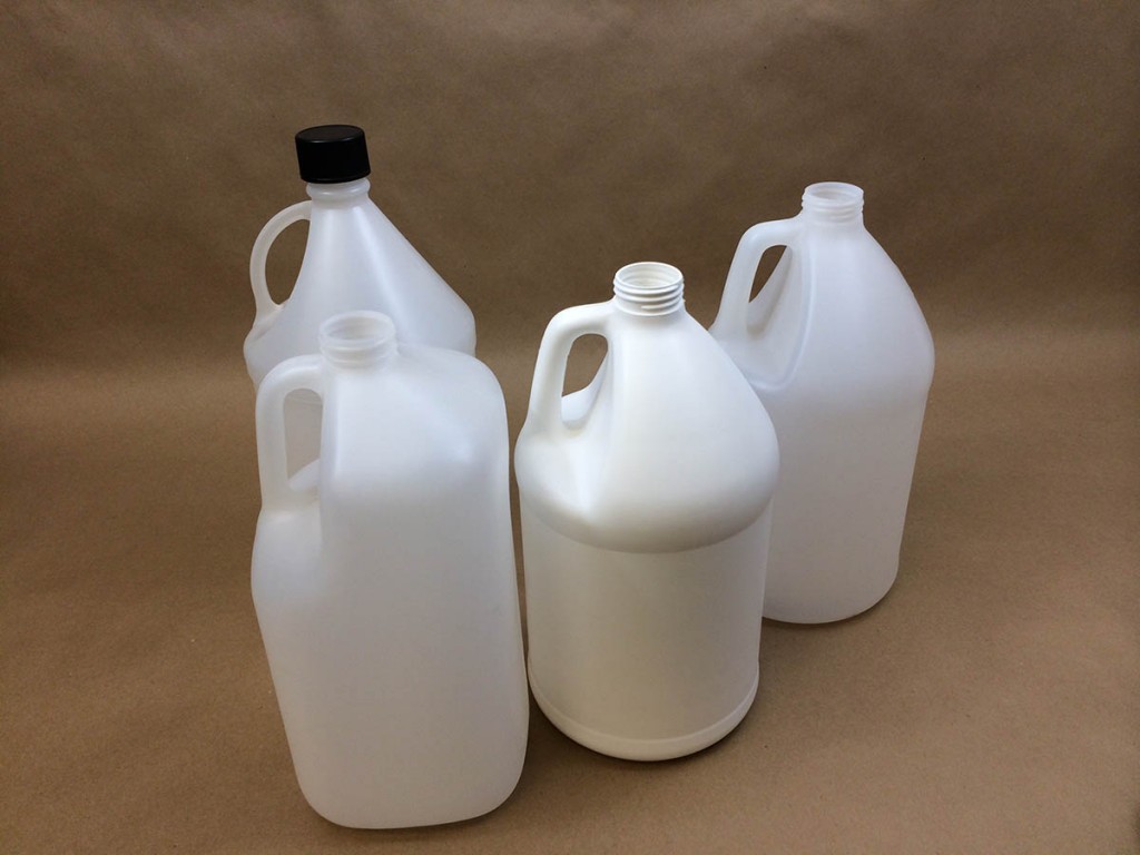 1 Quart (32 oz.) Natural HDPE Plastic Dairy Milk Jug, 38mm 38-400