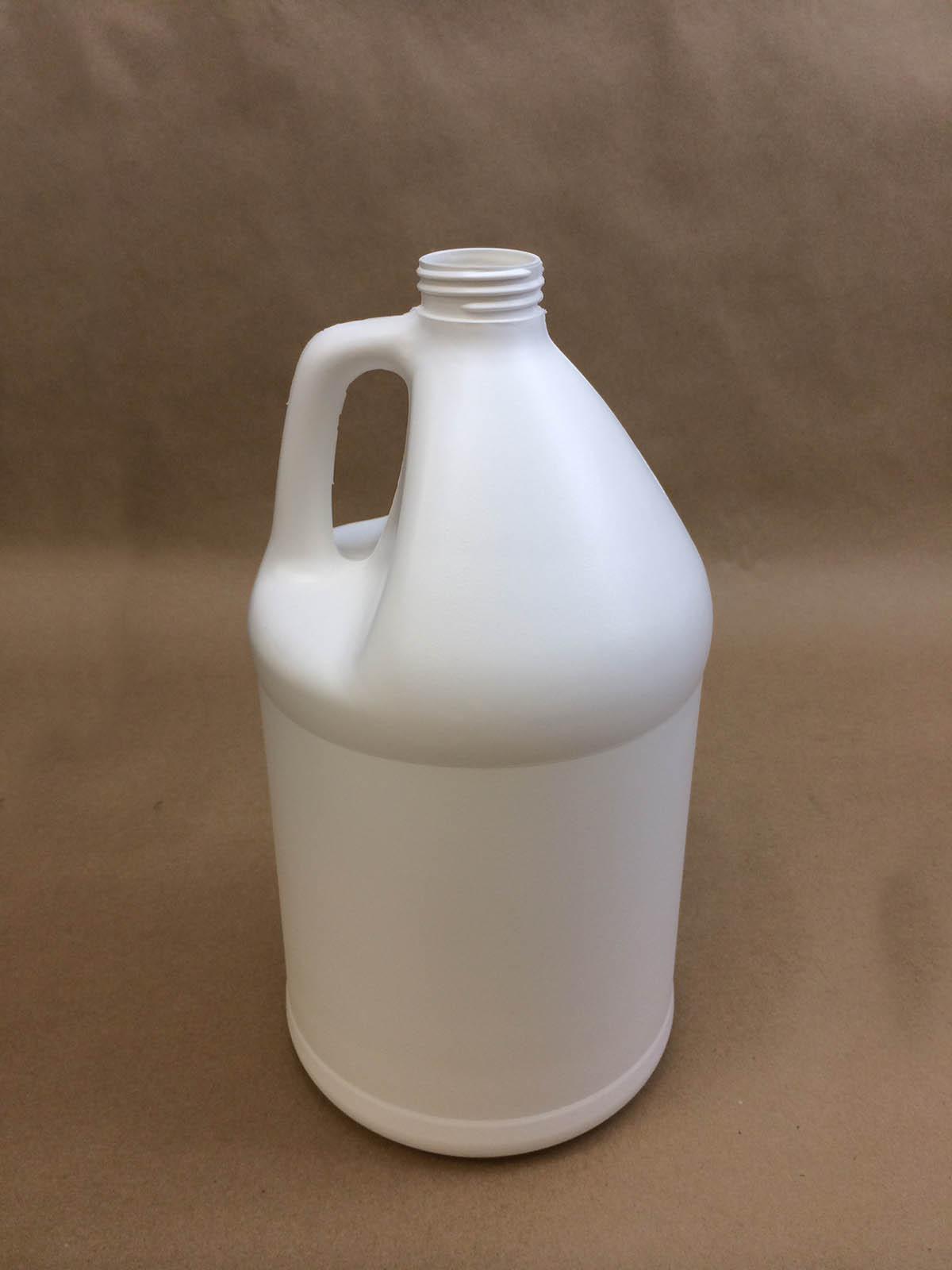 1 Gallon Natural HDPE Plastic Round Jugs Bulk