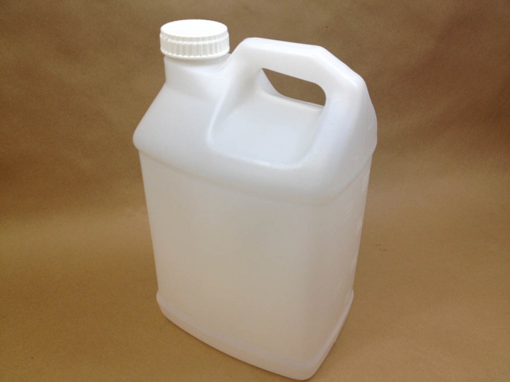 2.5 gallon plastic jug with 63mm cap
