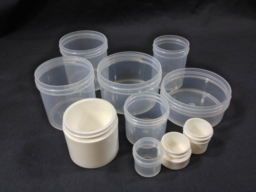Small Plastic Jars for Lip Balms, Arts & Crafts, Samples and More  Yankee  Containers: Drums, Pails, Cans, Bottles, Jars, Jugs and Boxes