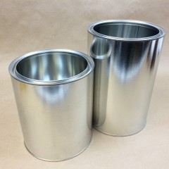 Slip Cover Cans, Imperial Gallon and Half Gallon Cans Manufactured by Allstate Can Corporation