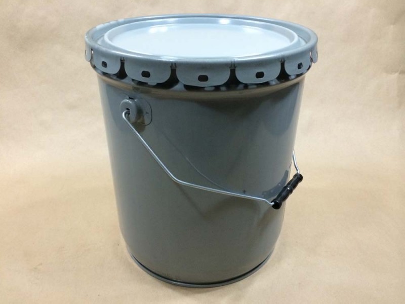 5 Gallon Straight Sided Steel Pail Yankee Containers Drums, Pails