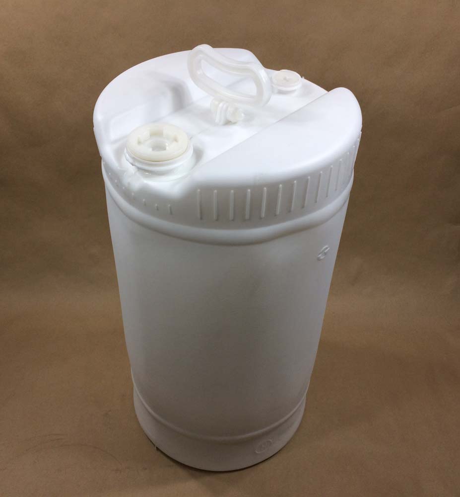 15 Gallon White Plastic Tighthead Drum | Yankee Containers: Drums