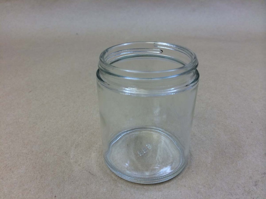 6 Oz Straight Sided Glass Jar