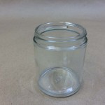 6 Oz Straight Sided Glass Jar
