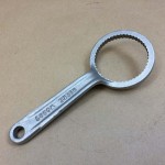 drum wrench, bung wrench for screw cap style closures.