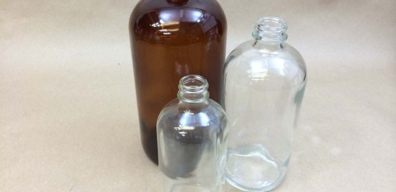 Boston Round Glass Bottles for Sale