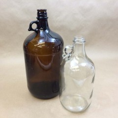 Glass Jugs with Handles