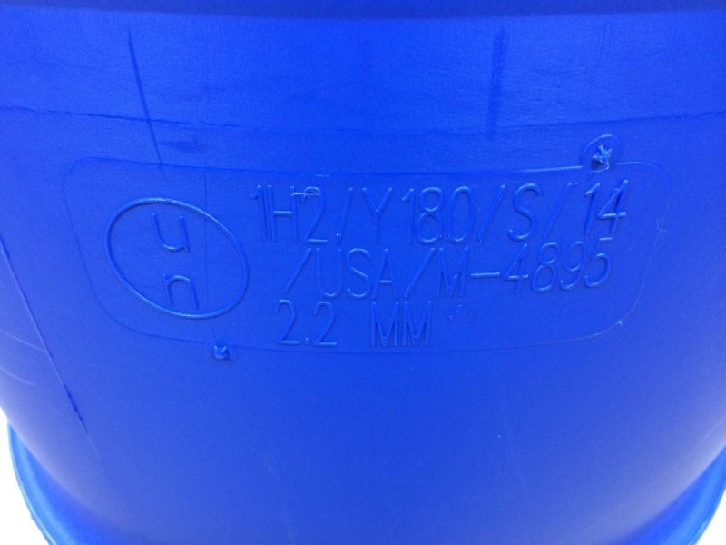 UN rating 55 gallon open head plastic drum | Yankee Containers: Drums