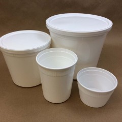 Deli Tubs Manufactured by Plastic Packaging (Placon)