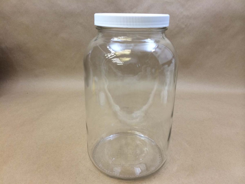 2.5 Gallon Glass Jars with Lids, Large Cookie Jars with Big Opening