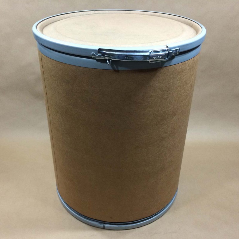 15 gallon fiber drum with fiber cover and leverlock ring Yankee