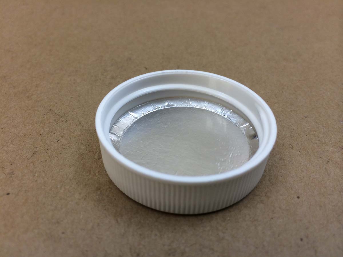 38mm plastic foil lined cap