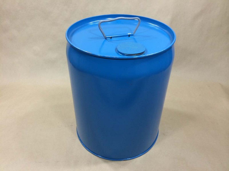 5 gallon blue steel pail with reike opening (VLCP26001) Yankee Containers Drums, Pails