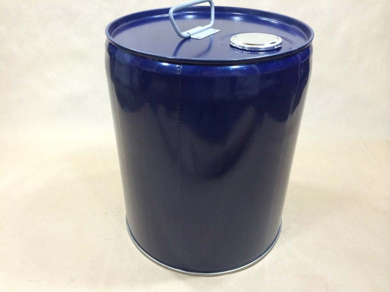 Blue Epoxy/Phenolic Lined Steel Pail (Drum) Yankee Containers Drums