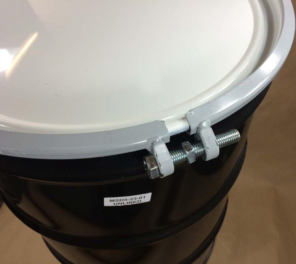 55 Gallon Unlined Open Head Steel Drum Nut and Bolt (MSD52301