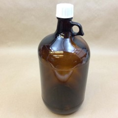 Amber Pharmacy Jug