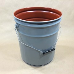 5 Gallon Lined Open Head Steel Pail